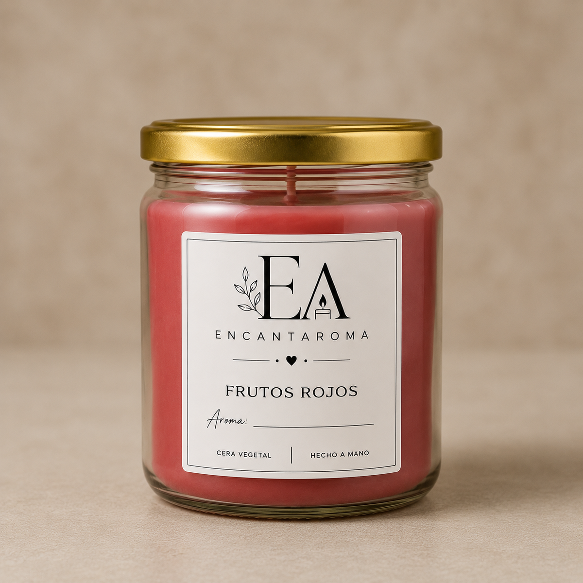 VELA DE FRUTOS ROJOS