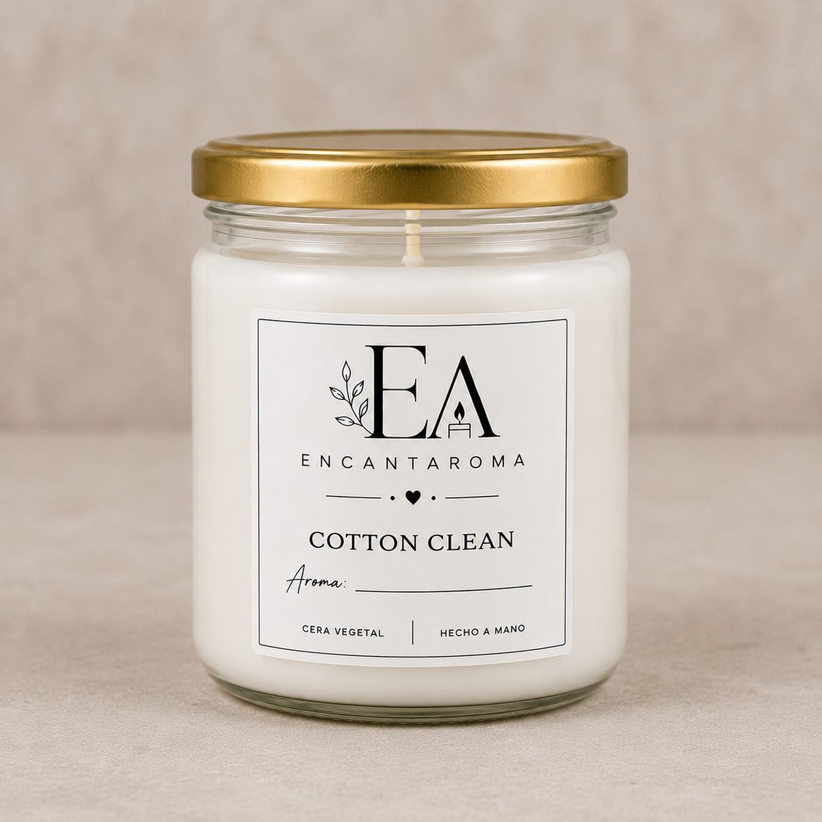 VELA DE COTTON CLEAN
