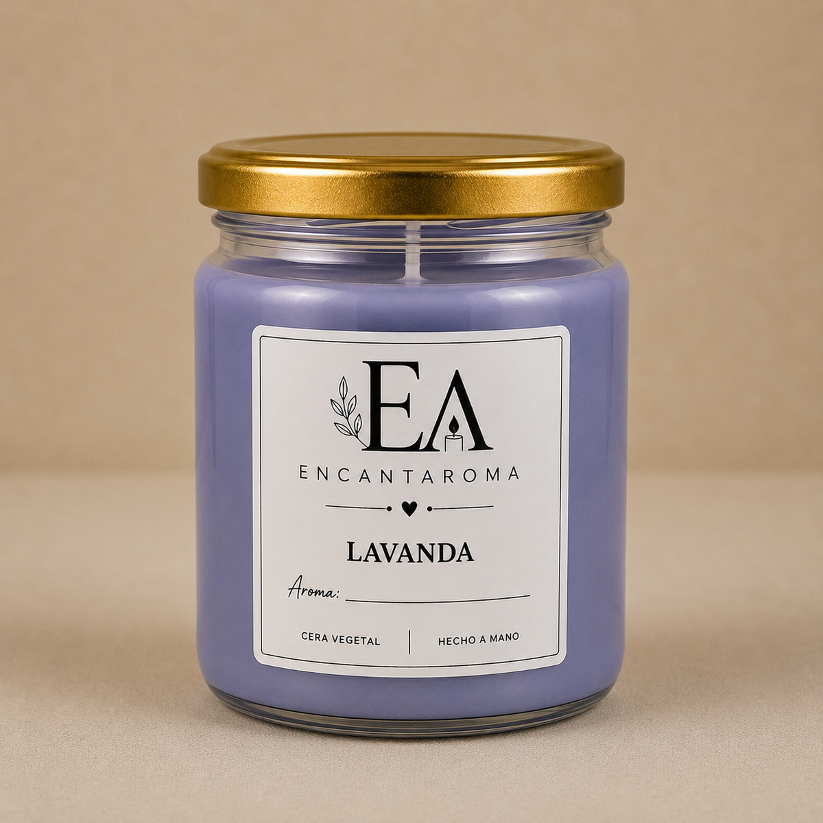 VELA DE LAVANDA